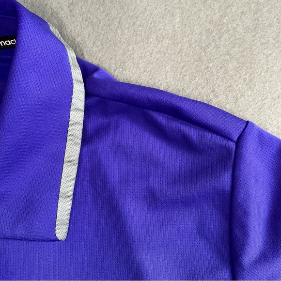 Adidas Golf Polo Climachill Purple Men’s Size Medium/Large - Picture 2 of 10